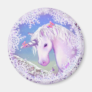 A purple paradise & snow magnet