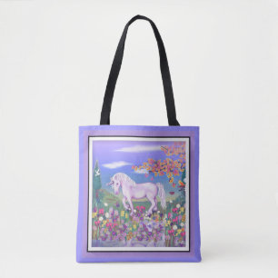 A Purple Paradise Tote Bag