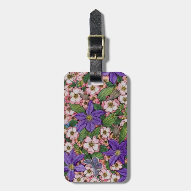A Purple Patch 2011 Luggage Tag (Front Vertical)