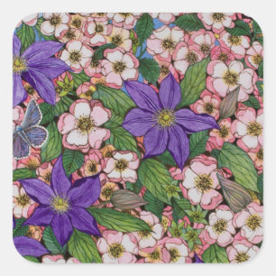 A Purple Patch 2011 Square Sticker