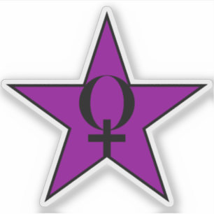 A Purple Star Of Anarcha-Feminism v3