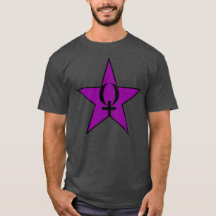 A Purple Star Of Anarcha-Feminism v3 T-Shirt