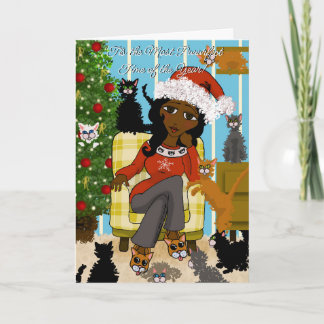 A Puuurfect Christmas! Holiday Card