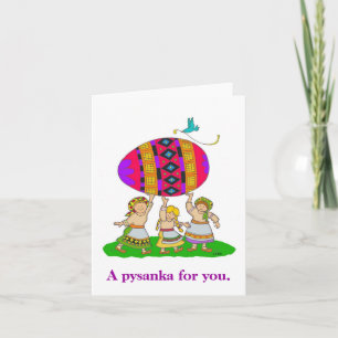 A Pysanka For You. Card