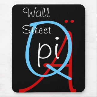 a q pi wall street mouse mat