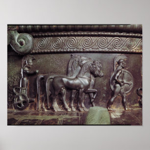 A Quadriga and a Hoplite Poster