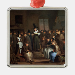 A Quakers Meeting Metal Tree Decoration