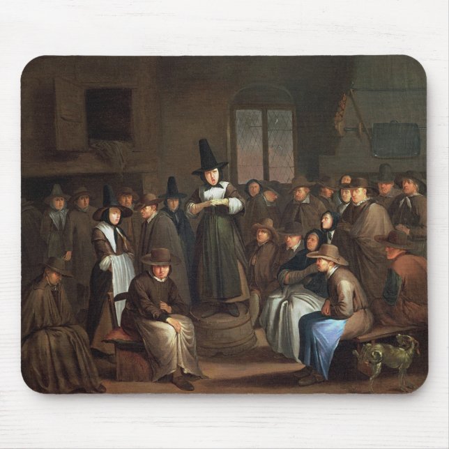 A Quakers Meeting Mouse Mat (Front)