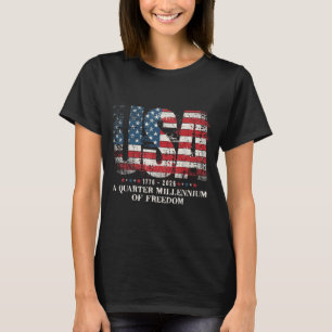 A Quarter Millennium of Freedom USA Flag 2026 T-Shirt