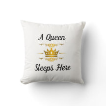 A Queen Sleeps Here (Square)