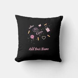 A+ Queen Throw Pillow