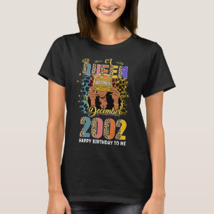 A Queen Was Born In December 2002 20 Years Old 20t T-Shirt