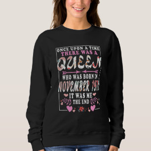 A Queen Who Was Born In November 1972 Birthday Wo Sweatshirt