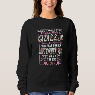 A Queen Who Was Born In September 1983 Birthday W Sweatshirt