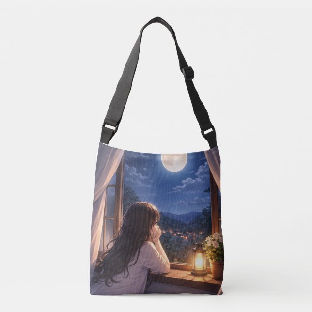 A Quiet Conversation with the Sky Crossbody Bag (Front)