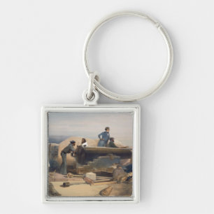 A Quiet Day in the Diamond Battery, plate from 'Th Key Ring