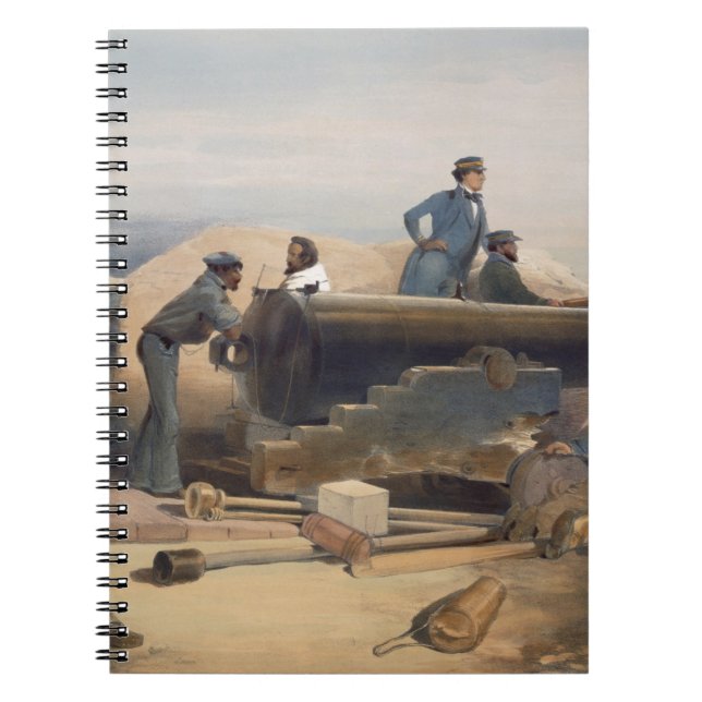 A Quiet Day in the Diamond Battery, plate from 'Th Notebook (Front)