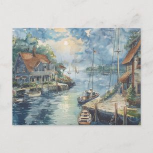 A Quiet Harbour Postcard
