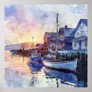 A Quiet Harbour Poster
