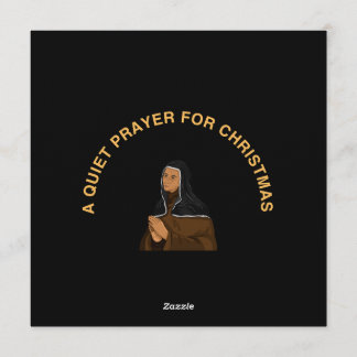 A QUIET PRAYER FOR CHRISTMAS INVITATION