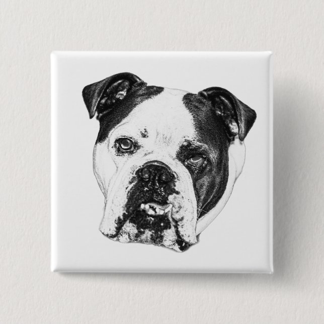 A Quiet Sign of Loyalty 15 Cm Square Badge (Front)