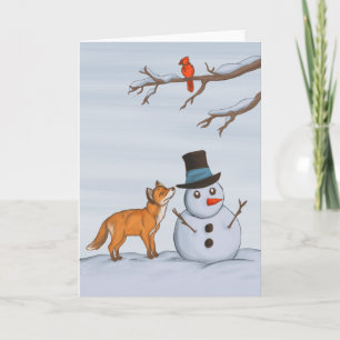 A Quiet Snow Day Card