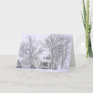 A Quiet Winter's Day Holiday Card