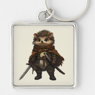 A Quilled Warrior Key Ring