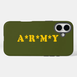 A*R*M*Y iPhone 16 PLUS CASE