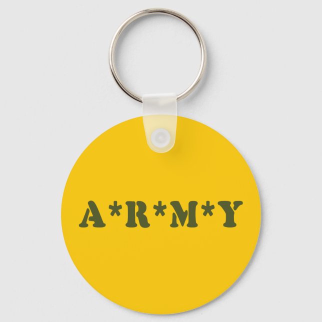 A*R*M*Y KEY RING (Front)