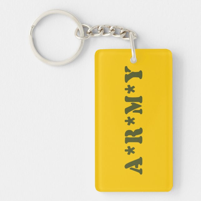 A*R*M*Y KEY RING (Front)