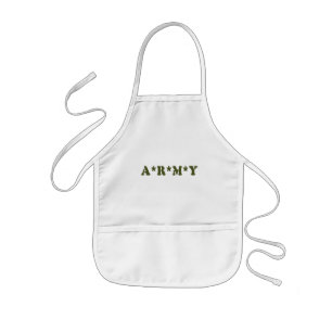 A*R*M*Y KIDS APRON