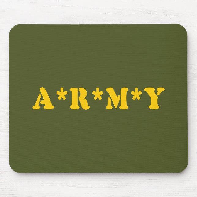 A*R*M*Y MOUSE MAT (Front)