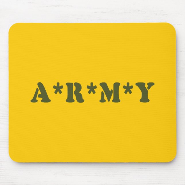 A*R*M*Y MOUSE MAT (Front)