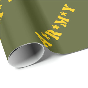 A*R*M*Y WRAPPING PAPER