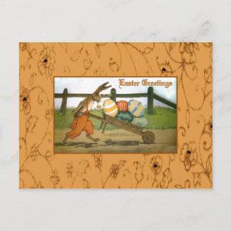A Rabbit's Work is Never Done Postcard