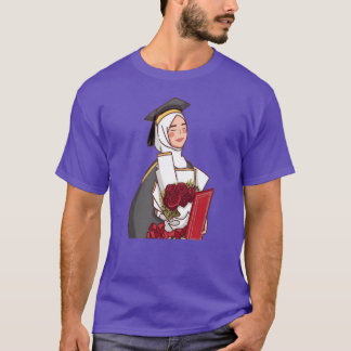 A Radiant Journey Celebrating a Graduatesriump fri T-Shirt