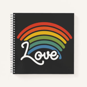 A Rainbow of Love Notebook