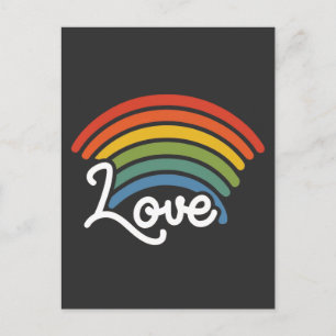 A Rainbow of Love Postcard