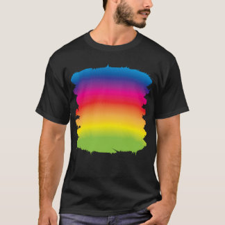 A rainbow t-shirt