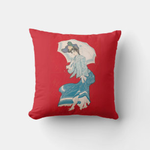 A rainy daisy (1905) Grey Litho. Co Cushion