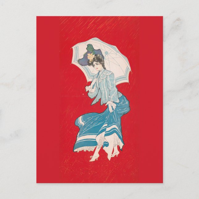 A rainy daisy (1905) Grey Litho. Co Postcard (Front)