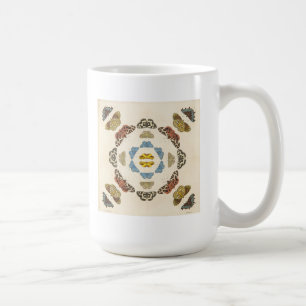 A Rare Depiction of Butterflies and Moths Coffee Mug