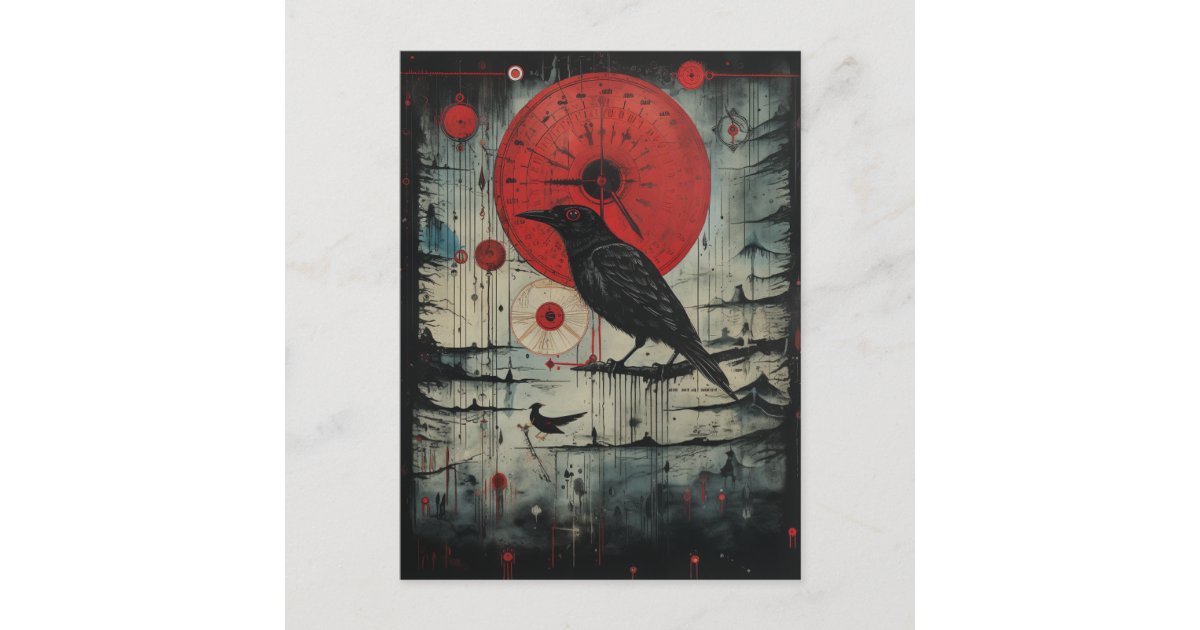 A Raven Postcard | Zazzle