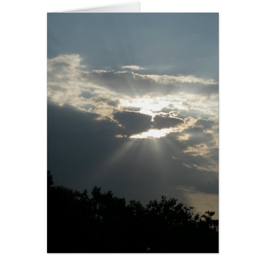 A Ray of Hope Greeting Card