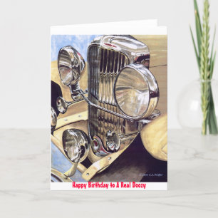 'A Real Doozy' birthday card