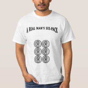 A Real Man’s Six-Pack T-Shirt