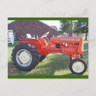 A Real Man's Machine - 1967 Allis-Chalmers Postcard