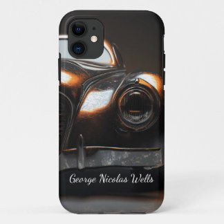 A realistic 3D model of a classic vintage car iPhone 11 Case
