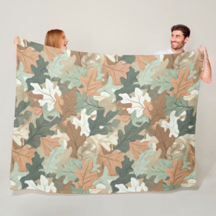 A Realistic Camo Design Series #2 Fleece Blanket